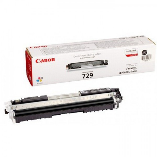 Cartus Toner Original Canon CRG-729B Negru 1200 pagini