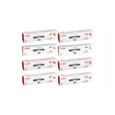 Pachet Cartuse Toner Original Canon 2x CRG-729B Negru, 2x CRG-729C Cyan, 2x CRG-729M Magenta, 2x CRG-729Y Galben, 8400 pagini si stick USB
