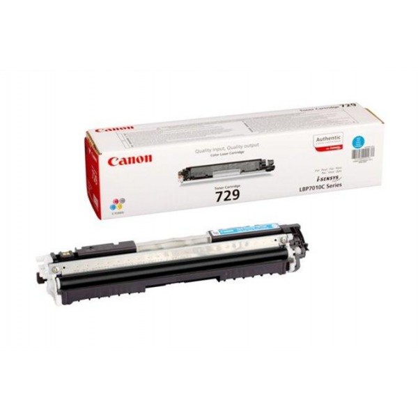 Cartus Toner Original Canon CRG-729C Cyan 1000 pagini