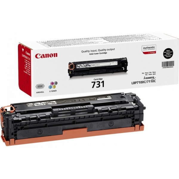 Cartus Toner Original Canon CRG-731B Negru 1400 pagini