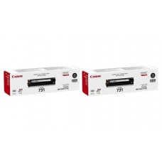 Pachet Cartuse Toner Original Canon 2x CRG-731B Negru 2800 pagini si stick USB