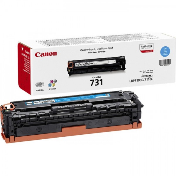 Cartus Toner Original Canon CRG-731C Cyan 1500 pagini