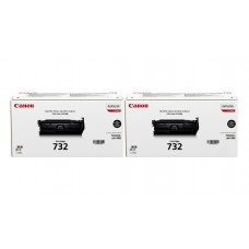 Pachet Cartuse Toner Original Canon 2x CRG-732HB Negru 24000 pagini si stick USB