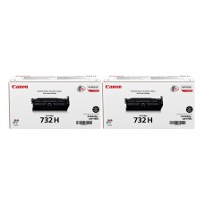 Pachet Cartuse Toner Original Canon 2x CRG-732HB Negru 24000 pagini si stick USB