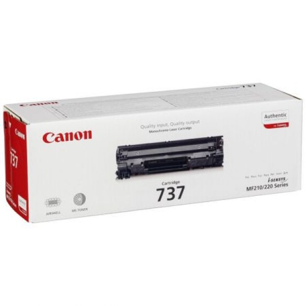 Cartus Toner Original Canon CRG-737B Negru 2400 pagini
