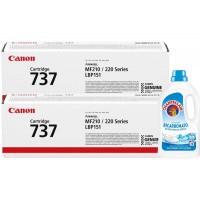 Set 2x Toner Canon CRG-737B 4.8k pag + Chanteclair