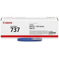 Set Toner Canon CRG-737B Negru, 2400 pagini + 3 Pixuri