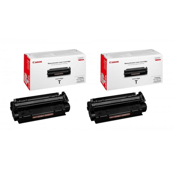 Pachet Cartuse Toner Original Canon 2x TB Negru 7000 pagini si stick USB