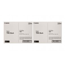 Pachet Cartuse Toner Original Canon 2x T06B Negru 41000 pagini si stick USB