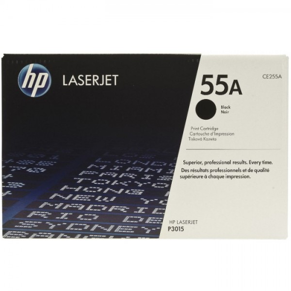 Cartus Toner Original HP (55A) CE255A Negru, 6000 pagini