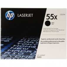 Cartus Toner Original HP (55X) CE255X Negru, 12500 pagini