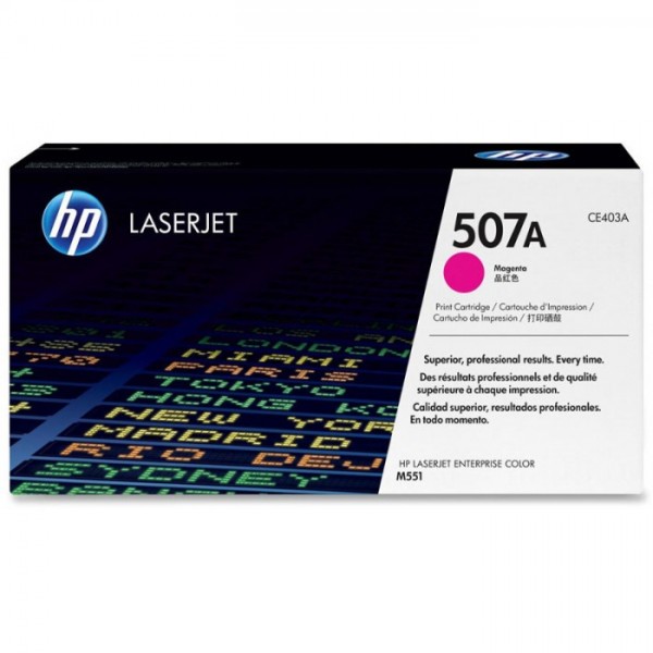 Cartus Toner Original HP (507A) CE403A Magenta, 6000 pagini