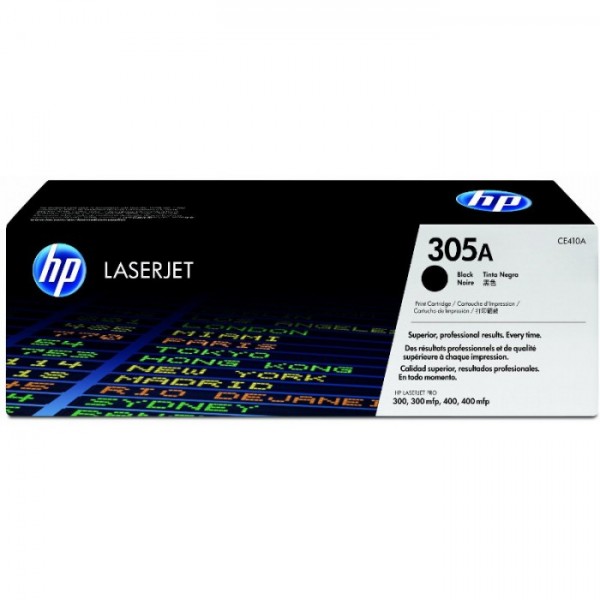 Cartus Toner Original HP (305A) CE410A Negru, 2200 pagini