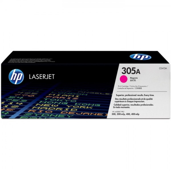 Cartus Toner Original HP (305A) CE413A Magenta, 2600 pagini