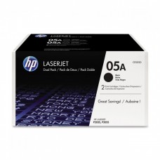 Set Cartuse Toner Original HP (05A) CE505D Negru, 4600 pagini