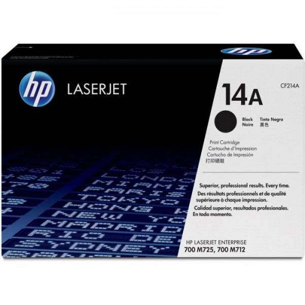 Cartus Toner Original HP (14A) CF214A Negru, 10000 pagini