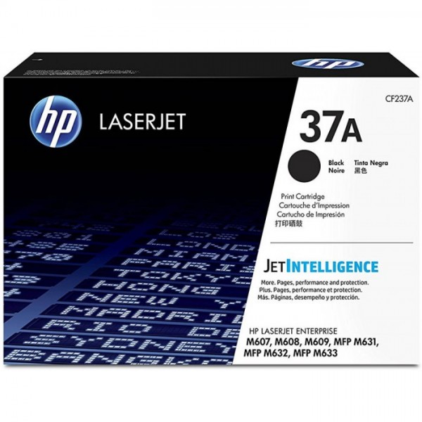 Cartus Toner Original HP (37A) CF237A Negru, 11000 pagini