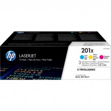 Set Cartuse Toner Original HP (201X) CF253XM Color, 6900 pagini