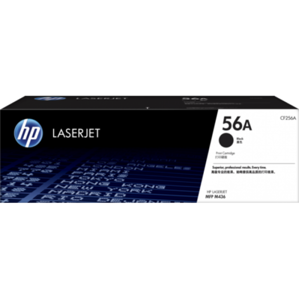 Cartus Toner Original HP (56A) CF256A Negru, 7400 pagini