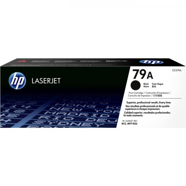 Cartus Toner Original HP (79A) CF279A Negru, 1000 pagini
