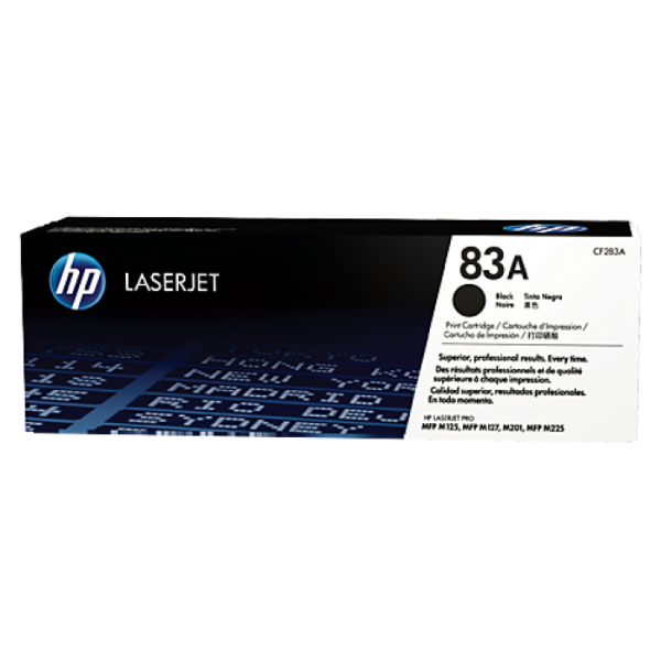 Cartus Toner Original HP (83A) CF283A Negru, 1500 pagini