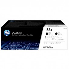 Set Cartuse Toner Original HP (83X) CF283XD Negru, 4400 pagini