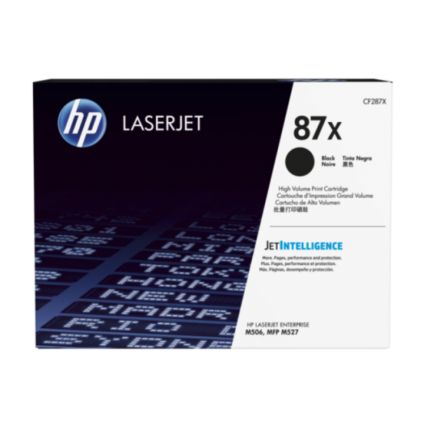 Cartus Toner Original HP (87X) CF287X Negru, 18000 pagini