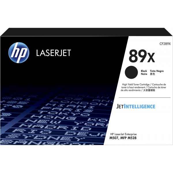 Cartus Toner Original HP (89X) CF289X Negru, 10000 pagini