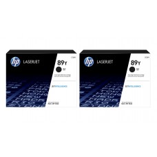 Pachet Cartuse Toner Original HP (89Y) 2x CF289Y Negru, 40000 pagini si stick USB