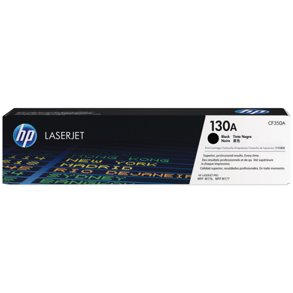 Cartus Toner Original HP (130A) CF350A Negru, 1300 pagini