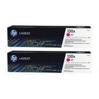 Set Cartuse Toner Original HP (130A) 2x CF353A Magenta, 2000 pagini si stick USB
