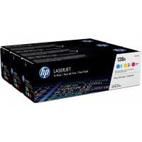 Set Cartuse Toner Original HP (128A) CF371AM Color, 3900 pagini
