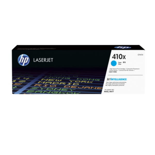 Cartus Toner Original HP (410X) CF411X Cyan, 5000 pagini