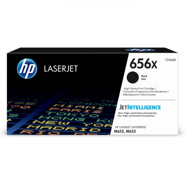 Cartus Toner Original HP (656X) CF460X Negru, 27000 pagini