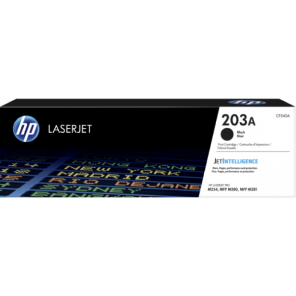 Cartus Toner Original HP (203A) CF540A Negru, 1400 pagini