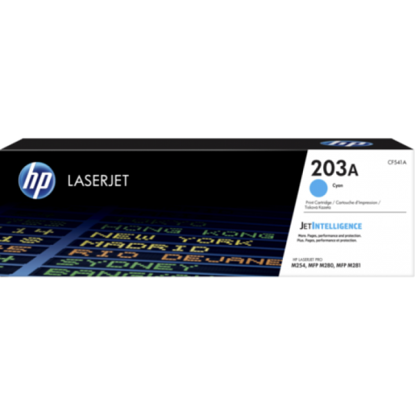 Cartus Toner Original HP (203A) CF541A Cyan, 1300 pagini