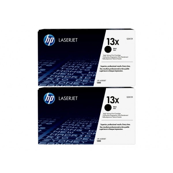 Pachet MAG4U Toner Originale HP 2 bucati Q2613X 13X Black si MediaRange USB 3.0 flash drive, 64GB