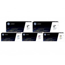 Set Cartuse Toner Original HP (658X) 2x W2000X Negru, 1x W2001X Cyan, 1x W2003X Magenta, 1x W2002X Galben, 150000 pagini si stick USB