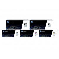 Set Cartuse Toner Original HP (659A) 2x W2010A Negru, 1x W2011A Cyan, 1x W2013A Magenta, 1x W2012A Galben, 71000 pagini si stick USB
