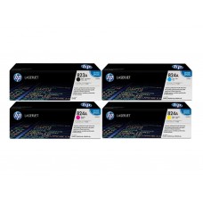 Set Cartuse Toner Original HP (823A/824A) 1x CB380A Negru, 1x CB381A Cyan, 1x CB383A Magenta, 1x CB382A Galben, 79500 pagini si stick USB