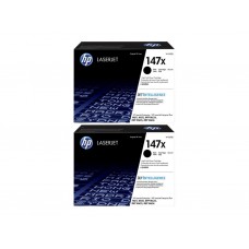 Set Cartuse Toner Original HP (147X) 2x W1470X Negru, 50400 pagini si stick USB