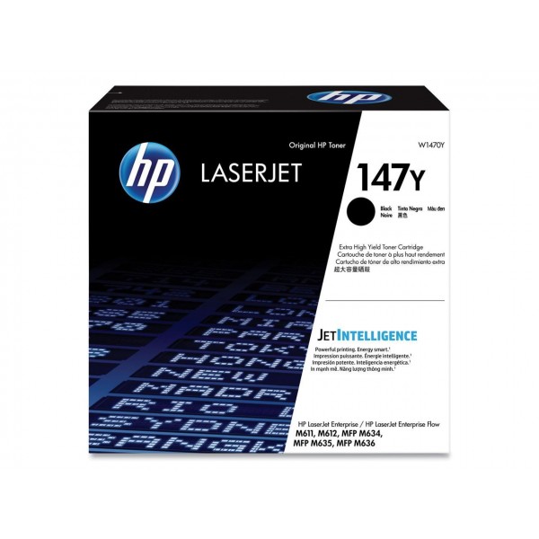 Cartus Toner Original HP (147Y) W1470Y Negru, 42000 pagini