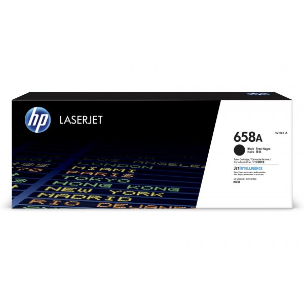 Cartus Toner Original HP (658A) W2000A Negru, 7000 pagini