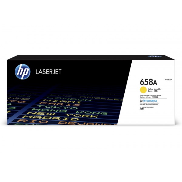 Cartus Toner Original HP (658A) W2002A Galben, 6000 pagini
