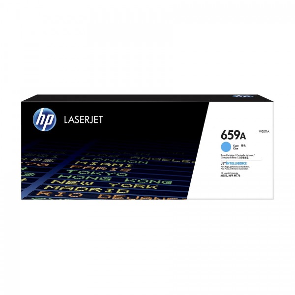 Cartus Toner Original HP (659A) W2011A Cyan, 13000 pagini