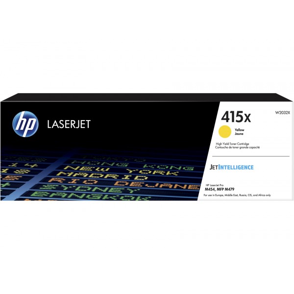 Cartus Toner Original HP (415X) W2032X Galben, 6000 pagini