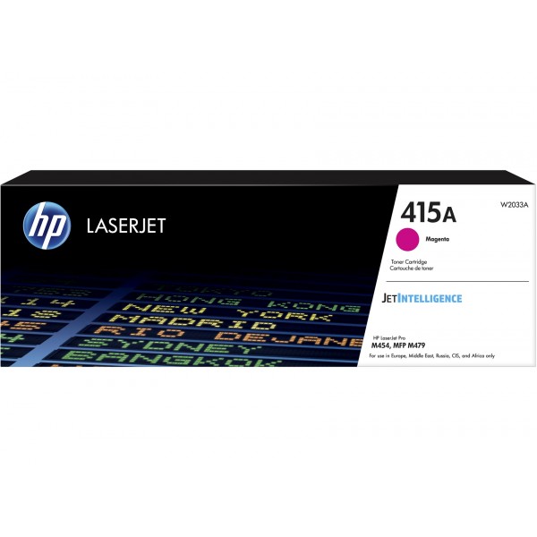 Cartus Toner Original HP (415A) W2033A Magenta, 2100 pagini
