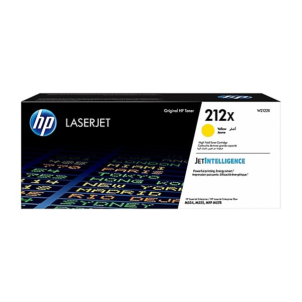 Cartus Toner Original HP (212X) W2122X Galben, 10000 pagini