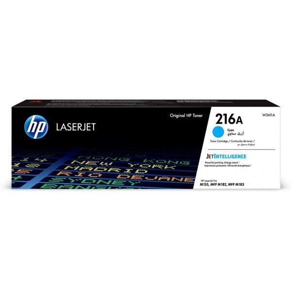 Cartus Toner Original HP (216A) W2411A Cyan, 850 pagini