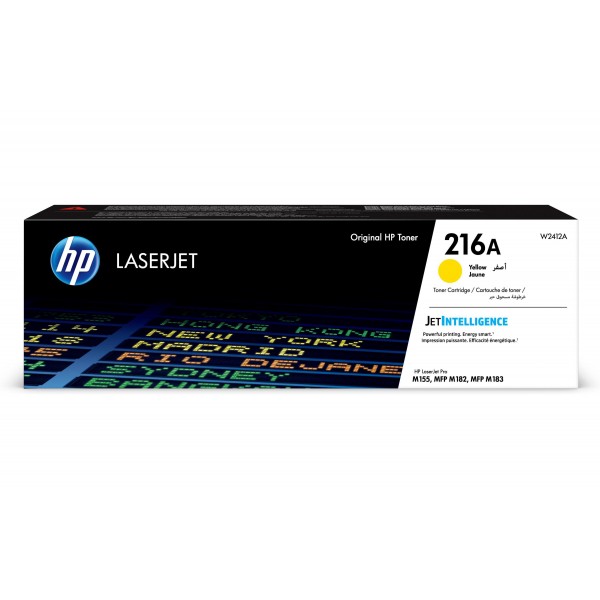 Cartus Toner Original HP (216A) W2412A Galben, 850 pagini